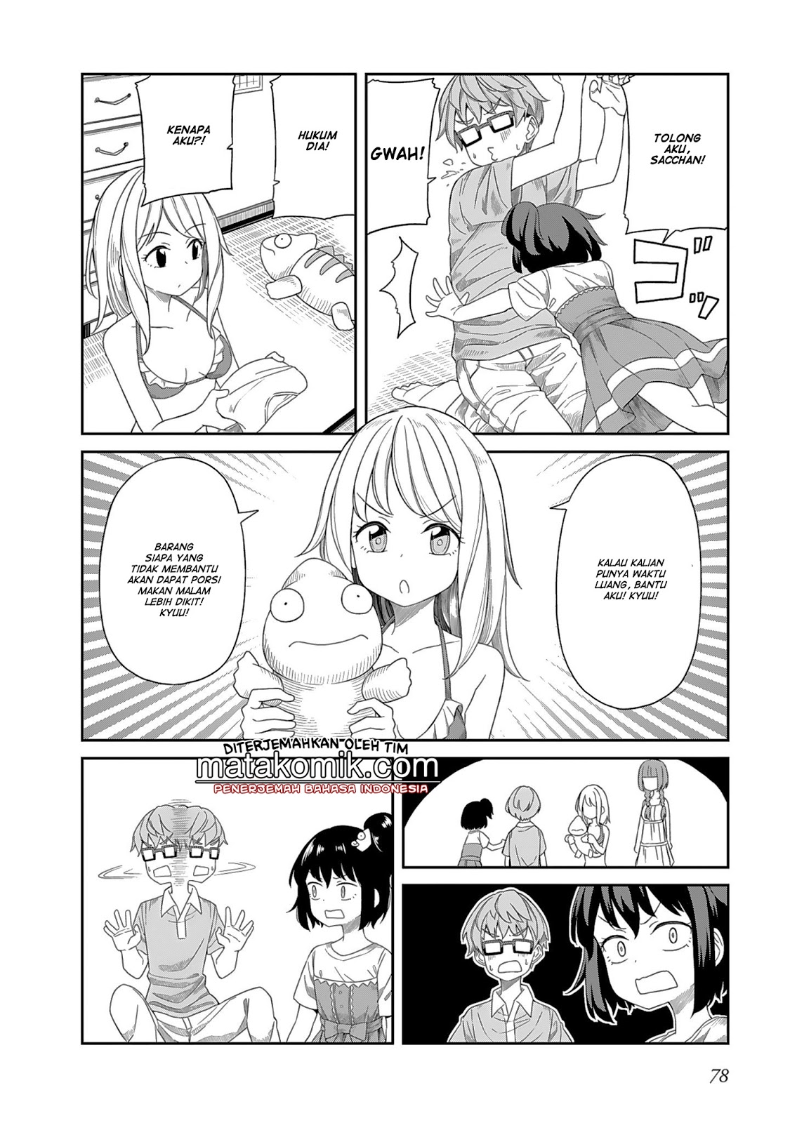 Hinomoto-san Chi no 3-shimai Chapter 06 Gambar 14